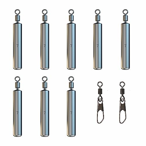 Fischerei Sinkers 3.5g/5g/7g/10g/14g/20g Angeln Grundblei Angeln Set Angel Blei Gewichte Angeln Blei Angelzubehör Angeln Angel Bleie Set (7g, 8)