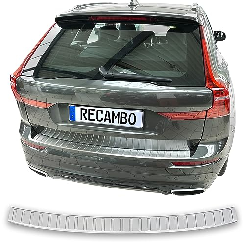 Ladekantenschutz Edelstahl MATT kompatibel für Volvo XC60 II | BJ ab 2017> | premium Qualität von RECAMBO
