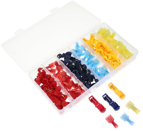 MUSISALY 60juegos Conector Cable Empalme Kit Cables Empalme Rápido Conectores Derivación