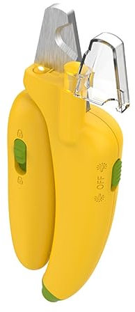 BESPORTBLE Coupe- Électrique pour Animaux De Compagnie avec Lumière LED Tondeuse pour Pattes De Chien Ciseaux De Toilettage