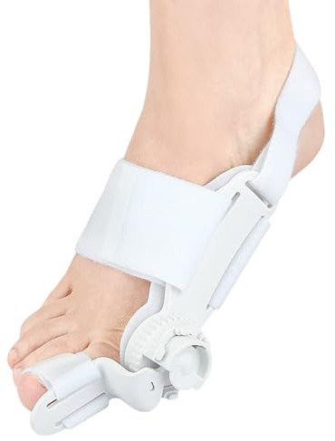 atnayo 1 Pcs Bunion Fix Corrector Big Toe Straightener for Men Women (White)