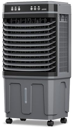 Aria Condizionata Portatile, Pinguino Condizionatore Senza tubo Fredda con Timer per la Camera con Motore in Rame Puro, Ventilatore di Raffreddamento con Telecomando, Tre Livelli di Aria(35.4 in/90 cm