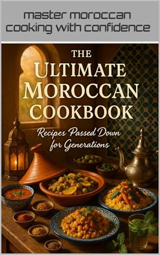The Ultimate Moroccan Cookbook: Recipes Passed Down for Generations: Authentic Moroccan Tagines, Couscous & Sweets—Master Traditional Cooking with Expert Tip (The Moroccan Kitchen Series Book 1)
