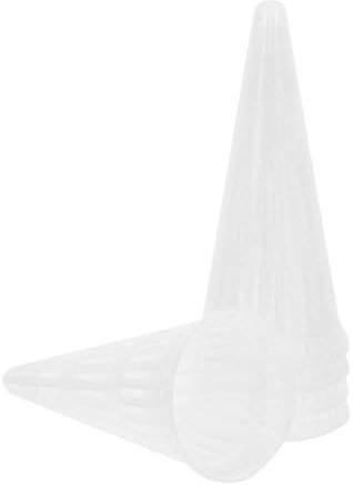 SUPVOX 5pezzi Vasi Rete per in Pp Tazze Rete Riutilizzabili Fessure Piccoli Cestini per Piantagione Secchiello per Coltivazione