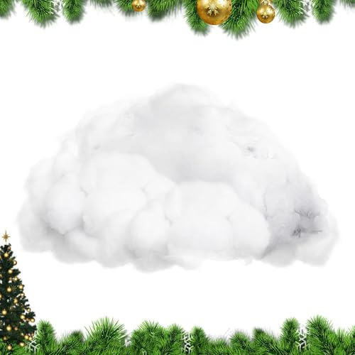 Generico Kunstschnee zum Dekorieren, Deko-Schnee für Tisch, Fenster, Weihnachtsbaum, Hof