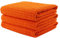 Aniease Dish Drying Towels, Microfiber Kitchen Towel Super Absorbent Fast Drying Waffle Weave Dishcloths, Set of 3 Cleaning Cloths Bar Towel (Neon Orange, 40CMx60CM)