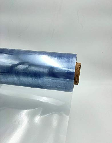 MidiM 0,3 mm x 140 cm breit Transparente Starke Flexible Folie zum Schutz vor Wind, Regen, Staub, 5m