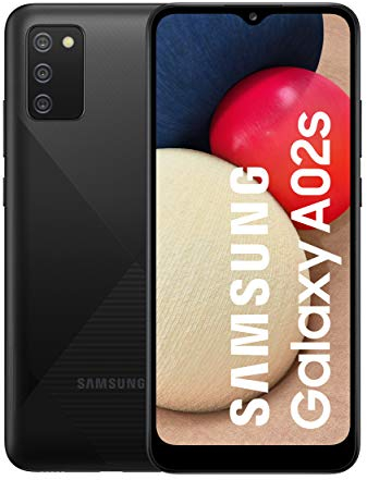 Samsung Galaxy A02s 4G (32 GB) Negro - Smartphone Android, Teléfono Móvil Libre con 3 GB de RAM, Carga rápida (Versión ES)
