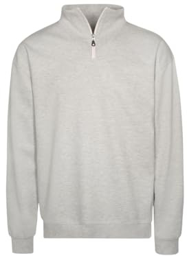 Trigema Troyer i bekväm sweatkvalitet, Gråmelerad, 3XL