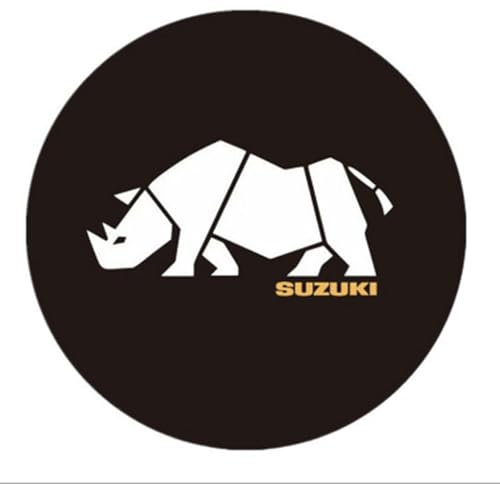 ZUOYYMAI 1 Stück Ersatzradabdeckungen für Suzuki D max 2021-2025,Reserveradabdeckung Reifenabdeckungen Reifentaschen Reifencover Radschutzhülle Auto Exterieur Zubehör,15inch