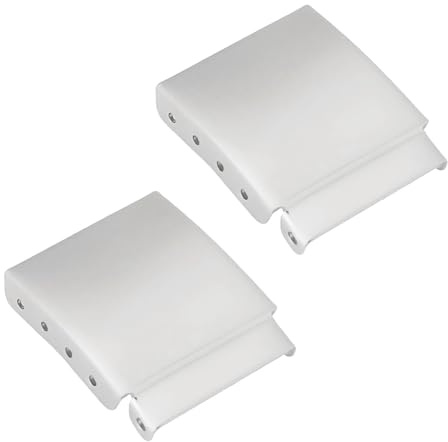 EMSea 2 Extensores de Correa de Reloj de 18mm Extensores de Correas Cierres de Extensi¨®n Eslabones de Acero Cepillado Ajuste Adicional Accesorio de Reparaci¨®n para Relojero PLATA