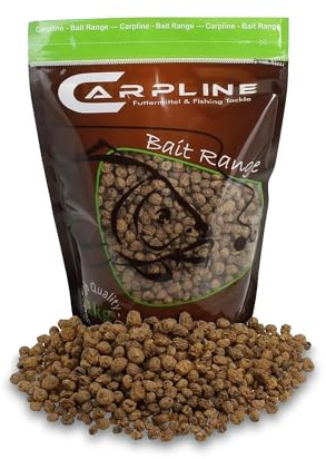 Carpline24 Tigernüsse Mix - 20 Kg - 8 bis 18 mm, Tigernuss Angelköder für Karpfen, zum Anfüttern & Angeln, Grundfutter, Carp Baits, Fischfutter & Karpfenköder, geringer Beifang