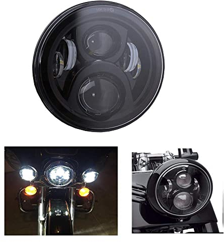 SXMA 50W 7 Zoll-runde LED-Scheinwerfer-Birnen-Lampe mit hallo/Lo-Strahl für Wrangler JK TJ LJ LKWs Auto LED Scheinwerfer-Projektor