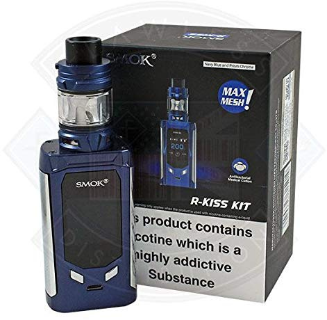 Smok R-KISS Kit 200w + Atomizador TFV-Mini V2 Tank 2ml - Cigarrillo electrónico de larga duración vape mod avanzado - no incluye baterías - no incluye líquido