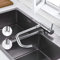 ONECE Wasserhahn Küche Klappbar mit Brause, Vorfenster Küchenarmatur mit Klapphöhe 67mm, Vorfenstermontage Armatur mit 360° drehbar, Spültischarmatur Einhebel Mischbatterie für Küche, Matt