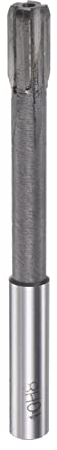 HARFINGTON Chucking Reamer 10mm H7 Carbide Tip Straight Flutes Round Shank Lathe Machine Milling Cutter