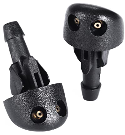 MENDX Scheibenwaschdüsen Auto Für Renault Clio 1998–2005, Auto-Frontscheibenwaschanlage, Wischerdüse 7700413545