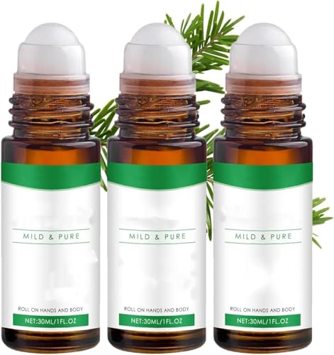Bio-Rizinusöl Roll-On, natürliches Massageöl, feuchtigkeitsspendend, sanft und effektiv, für Bauch, Gesicht und Körper