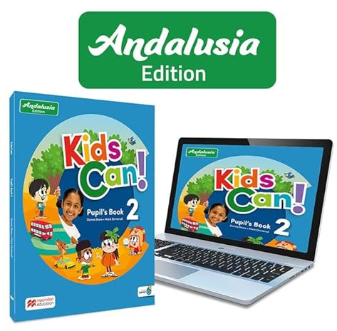 KIDS CAN! Andalucia 2 Pupil's Book: libro de texto de inglés impreso con acceso a la versión digital