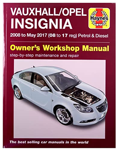 Vauxhall/Opel Insignia ('08-May 17) 08 to 17 reg
