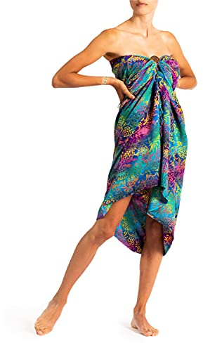 PANASIAM Sarong B704 ocean, L