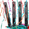 Konfettikanonen*4, Taozoey Party-Popper 40 cm, Luftschlangen Kanone, 5-8m Effekthöhe, Konfetti-Shooter, Konfetti Bombe für Hochzeit, Geburtstag, Babyparty, Absolvent, Party