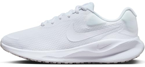 Nike Revolution 7 Straßenlaufschuh für Damen, White/White, FB2208-100, 38 EU (W 7 US)