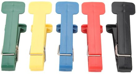 Musculation Main, Exerciseur de Broches de Pincement gradué, Différents Niveaux de Force 5 Pièces Pinces de Rééducation Universelles pour la Thérapie des Mains
