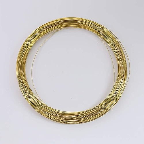 Metall Kupferdraht, Messing blanker Kupferdraht for Omnibusstange, Solide Runde for Elektrische Erdungsdraht, Länge: 1 Meter, Durchmesser, 0,06 Zoll/1,5 mm (Size : 0,06 Zoll/1,5 mm)