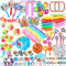 SUNXBUK 346 Piezas Juguetes de Fiesta a Granel, Piñata Cumpleaños Infantil, Regalo Cumpleaños Niños Niñas, Relleno de Piñatas Cumpleaños, Regalo de Fiesta, Carnaval Navidad El Aula Premios