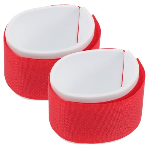 HOLIDYOYO 2 Correas de Fijación para Snowboard y Esquís de Nylon Resistente 38X450 MM Color Rojo Correas Adhesivas para Transporte y Sujeción en Actividades de Invierno