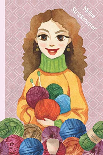 Meine Strickmuster 2020: Blanko Strickmuster Notizbuch Strickpapier Wolle Bobbel Garn Design Stricken Häkeln Handarbeit Geschenk - 110 Seiten 2:3 ... Idee für Strick- und Häkel-Begeisterte.