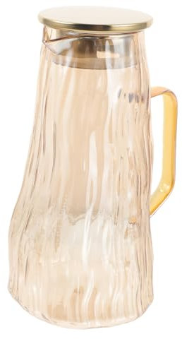 Cabilock Pichet À Thé En Verre Moderne Bouilloire À Infuseur De 1 5 L Et Au Froid Pour Boissons Glacées