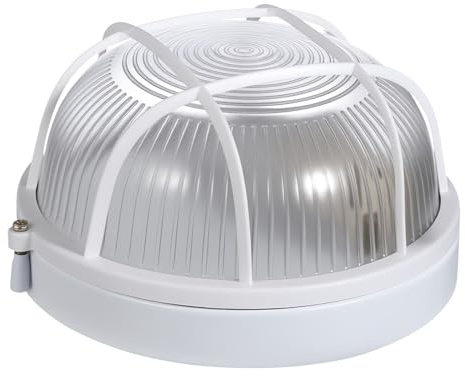 DOITOOL Explosiongeschützte Sauna-deckenleuchte aus Glas und Druckguss-Aluminium Langlebige Led-Beleuchtung für Dampfbad und Saunaraum Hitzebeständig Anti-beschlag Geeignet für