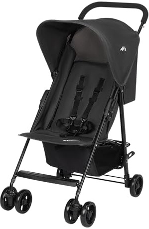 Bebeconfort Snow, Baby Buggy Stroller, 0 Months - 3.5 Years, 0-15 kg, Travel Buggy, Lightweight & Foldable, Mineral Graphite