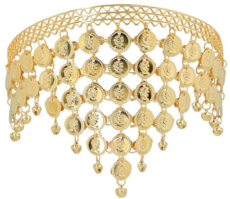 Boland - 64564 - Fascia per danzatrice del ventre, Accessori per costumi, Accessori per danza del ventre, Mottoparty e Carnevale