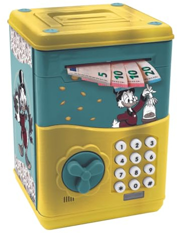 Lexibook - Scrooge - Disney elektronisk spargris Scrooge, ljud- och ljuseffekter, 9 musikspår ingår - JG150SCLXB