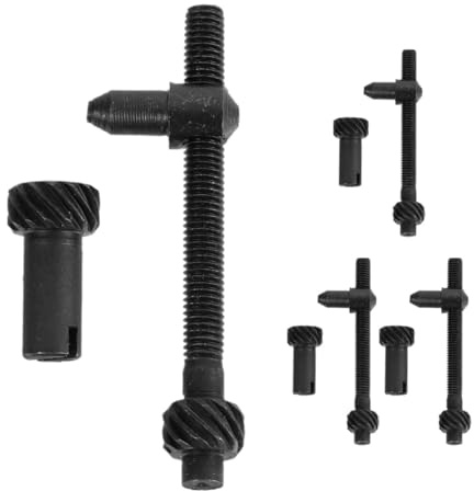 BESTOMZ Kit de Tornillos Tensor de Cadena para Motosierra Ajuste para Motosierras de 45 Cc 52 Cc Adecuado para Mantenimiento Profesional Fabricación de Precisión Resistente al Desgaste y
