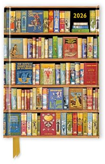 Bodleian Libraries: Bookshelves 2026 Luxury Pocket Diary Planner - Week to View: Original Flame Tree Publishing-Pocket Diary [Taschenkalender]