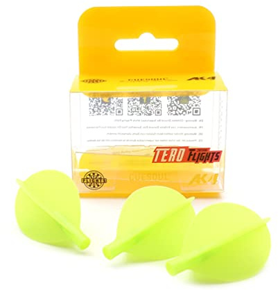 CUESOUL TERO AK4 Dart Flights Birnenform, 3er-Set (CS-AK4+6SDYS)