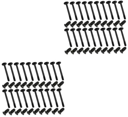Uonlytech 2juegos Tornillos Para Ventiladores De Pc Kit De Tornillos Largos y Cortos Para Instalación De Ventilador Carcasa De Resistente La Corrosión Accesorios Esenciales Para Técnicos