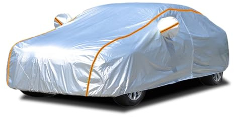 Auto Abdeckplane für Merced𝖾s-B𝖾nz GLA-Class GLA200 Autoabdeckung Wasserdicht für Vollgarage Regen Sonne Staub UV Schutz Individualisierbar Auto-Abdeckung (Color:2,Size:für Merced𝖾s-B𝖾nz GLA200)