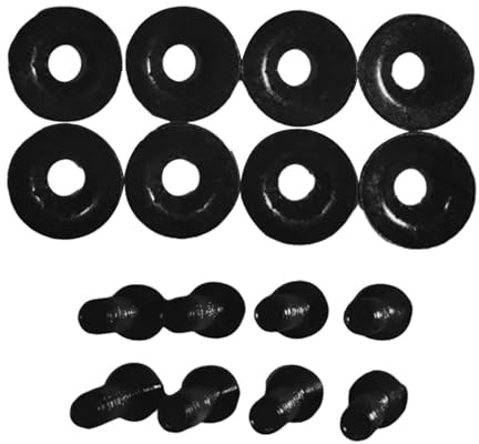 KiBcsLic 8 Piezas Tornillos para Fijación de Snowboard Kit de Tornillos Montaje con Arandelas Metálicas Precisión y Seguridad para Equipos Deportivos Esquí