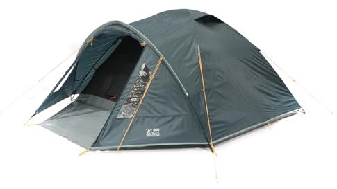 Vango Tay 400 Dome Tent Camping Trekking Igloo 4 Person Bike Tent Porch 5 kg