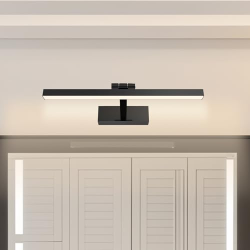 ACXIN LED Spiegellampe Bad 10W 40cm Warmweiß 3000K 700LM, IP44 Wasserdicht Spiegelleuchte Badezimmer, Schminklicht Badlampe Wandleuchte für Spiegelbeleuchtung