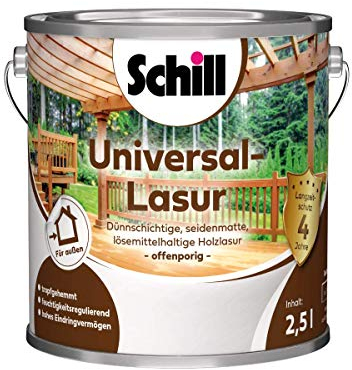 Schill Universal-Lasur - Holzlasur 2,5 Liter Palisander