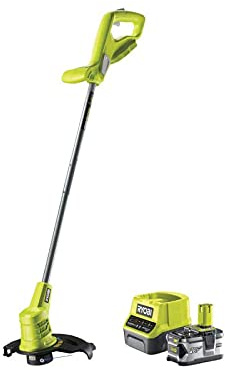 RYOBI OLT1825M Rasentrimmer, 18 V, 1 Akku 4,0 Ah, 1 Schnellladegerät 2,0 Ah RC18120-140
