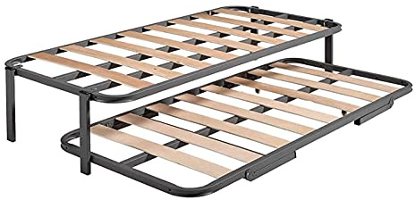 HOGAR24 ES | Cama Nido Reforzada | Estructura Metálica | 4 Patas | Medida: 90 x 190 cm