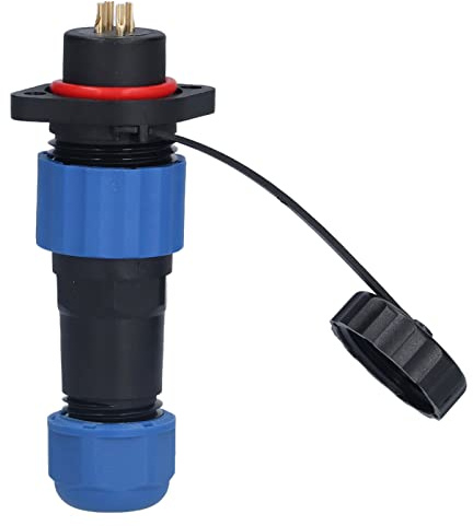 Connettore Aeronautico, IP68 SP16 4Pin 250V 5A Flangia Impermeabile Cavo Aviation Spina Connettore Terminale Maschio e Femmina