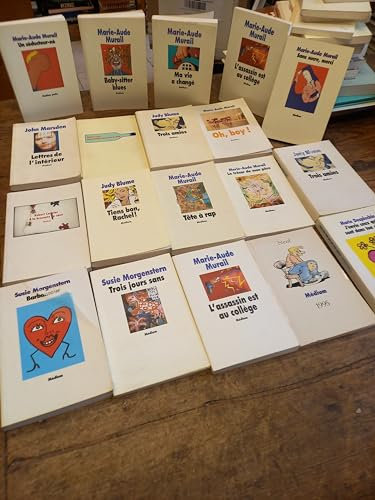 lot 18 livres L'école des Loisirs Médium 11-13 ans Trois amies Tête à Rapr Une bouteille dans la mer de Gaza ...
